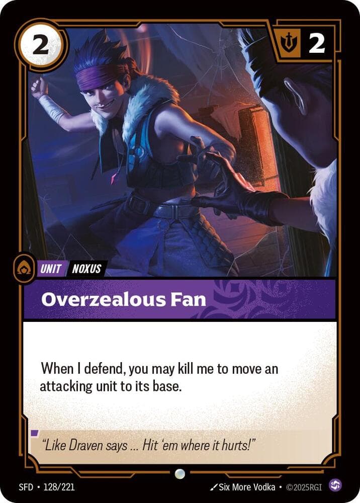 Overzealous Fan — Spiritforged (#128)