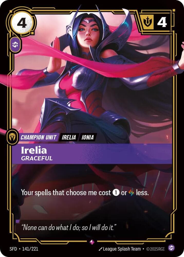 Irelia, Graceful — Spiritforged (#141)