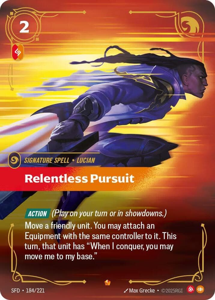 Relentless Pursuit — Spiritforged (#184)