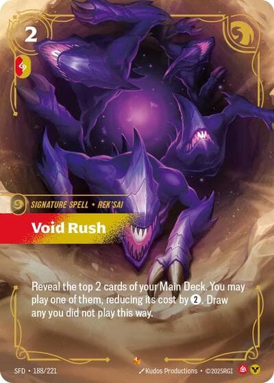 Void Rush card