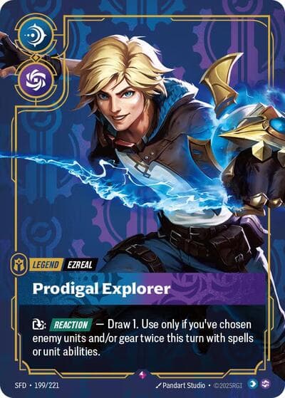 Ezreal, Prodigal Explorer card