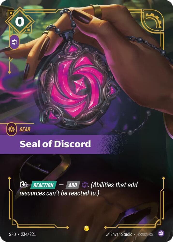 Seal of Discord (Overnumbered) — Spiritforged (#234)