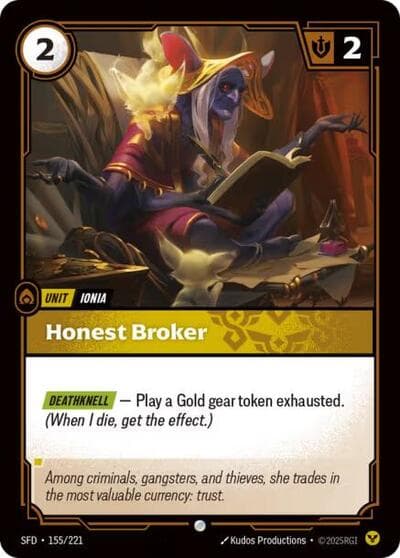 Honest Broker card