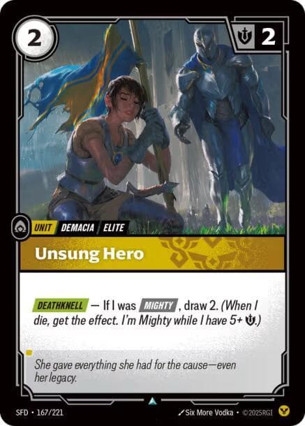 Unsung Hero — Spiritforged (#167)