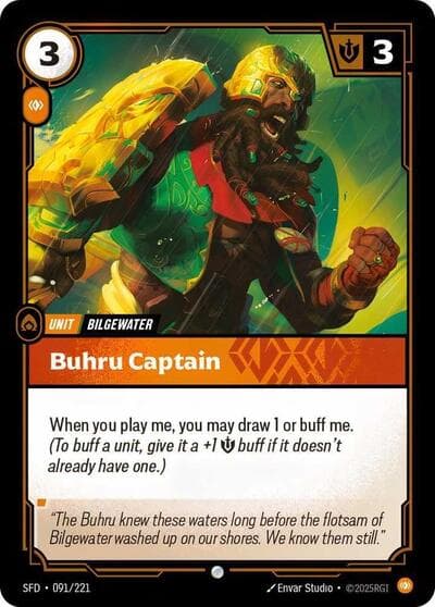 Buhru Captain card