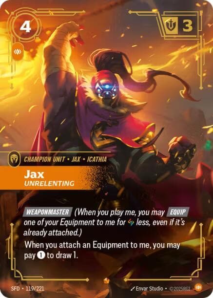 Jax, Unrelenting — Spiritforged (#119)