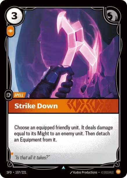 Strike Down — Spiritforged (#107)