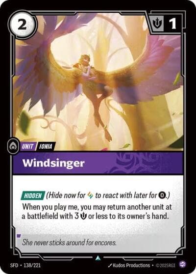 Windsinger card