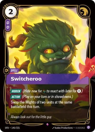 Switcheroo card