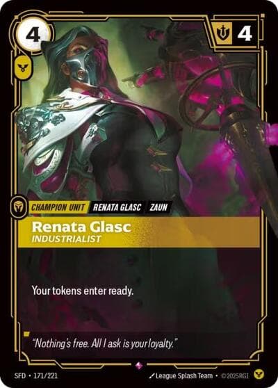 Renata Glasc, Industrialist card