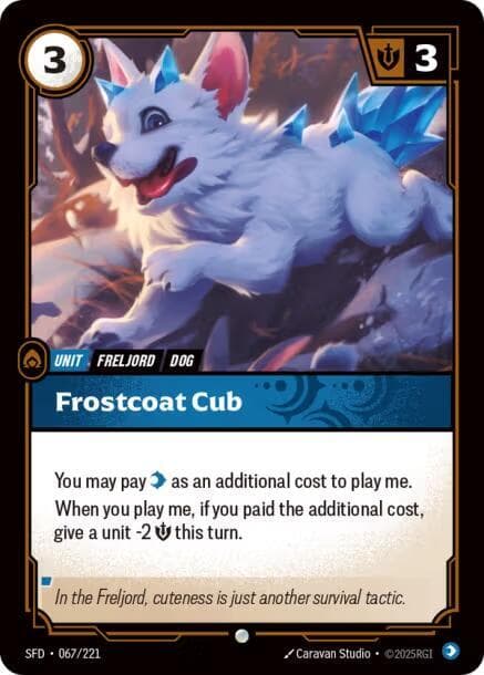 Frostcoat Cub — Spiritforged (#067)