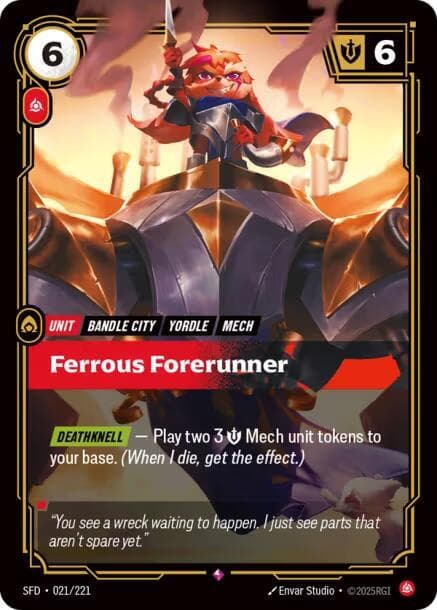 Ferrous Forerunner — Spiritforged (#021)