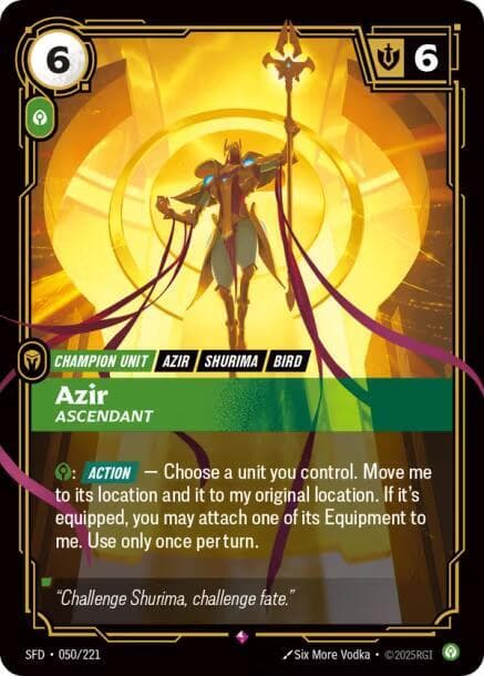 Azir, Ascendant — Spiritforged (#050)