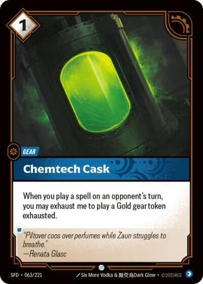 Chemtech Cask card