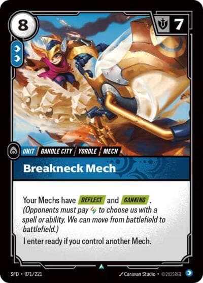 Breakneck Mech card