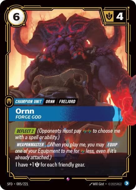 Ornn, Forge God — Spiritforged (#085)