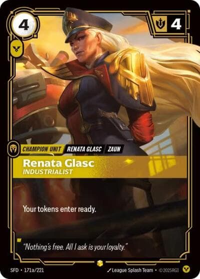 Renata Glasc, Industrialist card