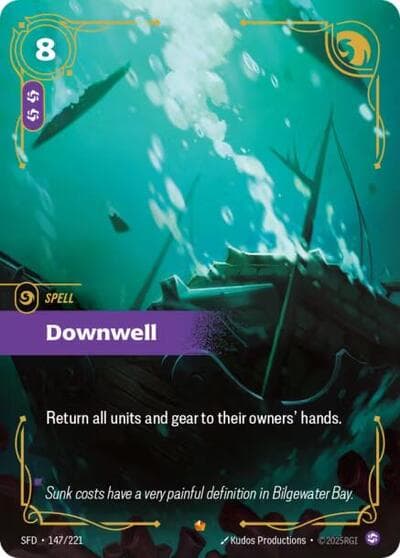 Downwell card