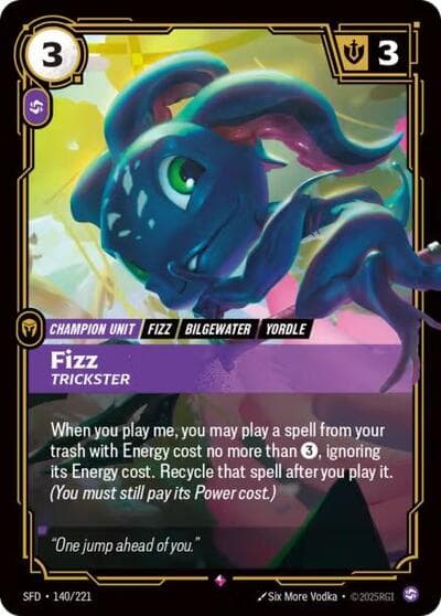 Fizz, Trickster card
