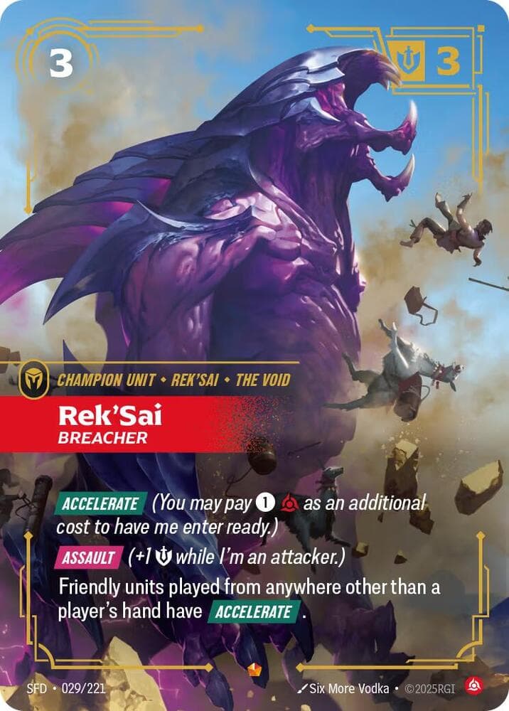 Rek'Sai, Breacher — Spiritforged (#029)