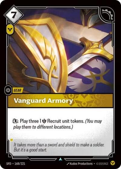 Vanguard Armory card