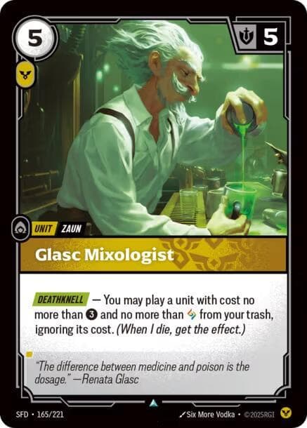 Glasc Mixologist — Spiritforged (#165)