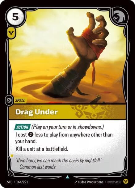 Drag Under — Spiritforged (#164)