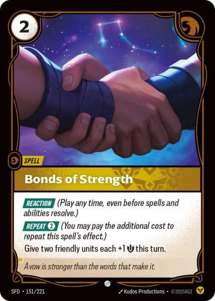 Bonds of Strength — Spiritforged (#151)