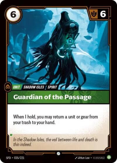 Guardian of the Passage card