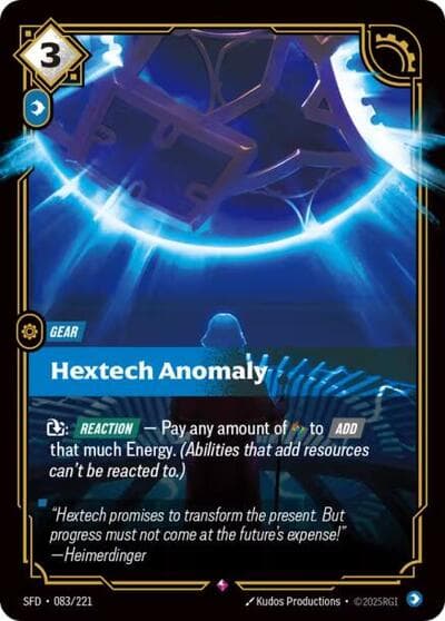 Hextech Anomaly card