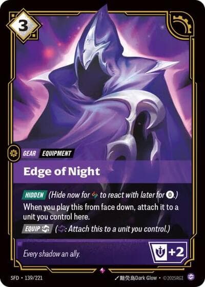 Edge of Night card