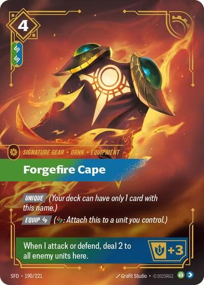Forgefire Cape card