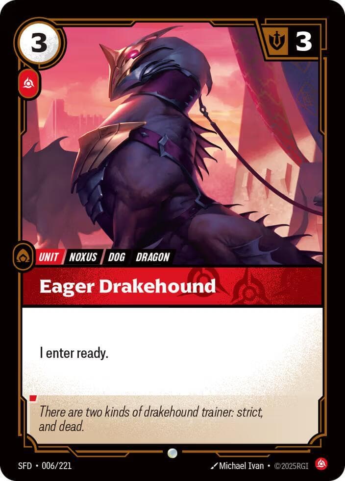 Eager Drakehound — Spiritforged (#006)