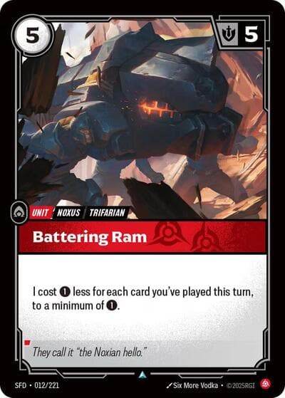 Battering Ram card