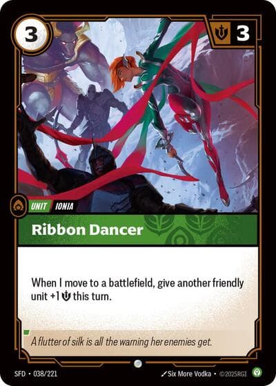 Ribbon Dancer card