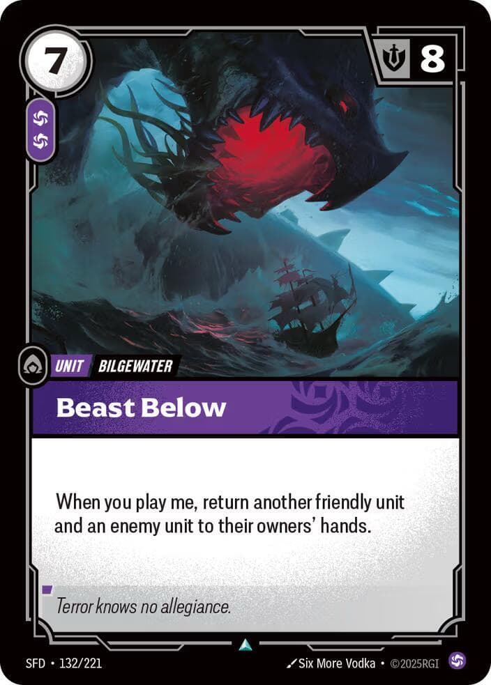 Beast Below — Spiritforged (#132)