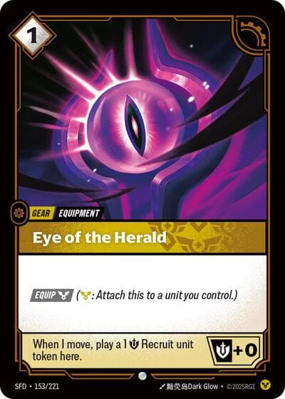 Eye of the Herald card