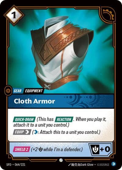 Cloth Armor card