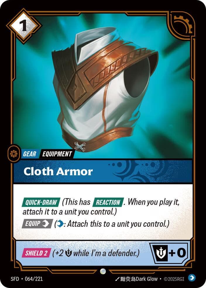 Cloth Armor — Spiritforged (#064)