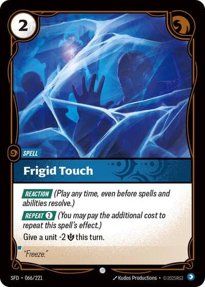 Frigid Touch card
