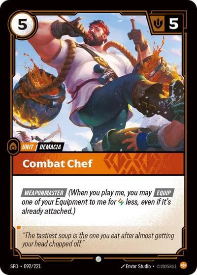 Combat Chef card