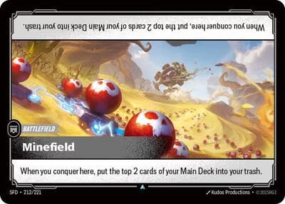 Minefield card