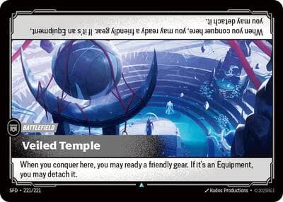 Veiled Temple card