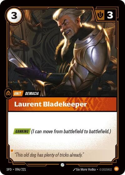 Laurent Bladekeeper card