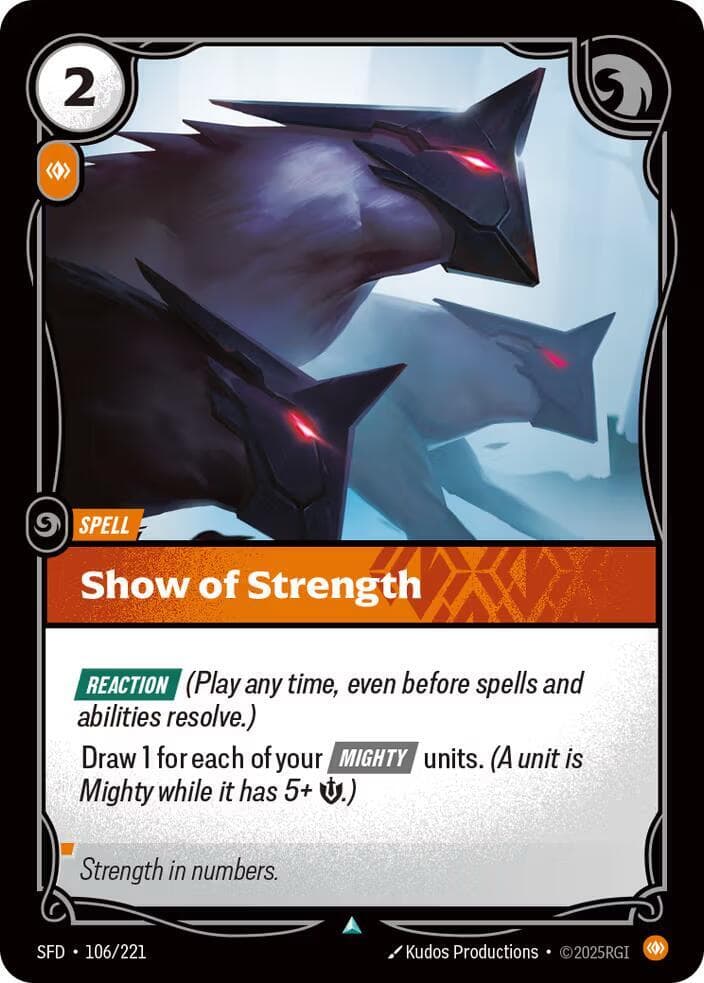 Show of Strength — Spiritforged (#106)