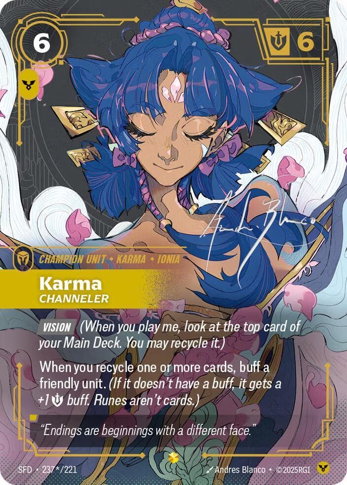 Karma, Channeler (Signature) — Spiritforged (#237*)