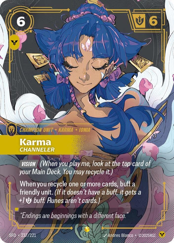 Karma, Channeler (Overnumbered) — Spiritforged (#237)