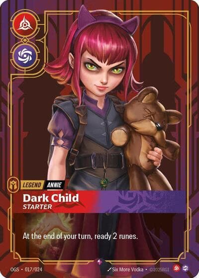 Annie, Dark Child (Metal) (Best Of) card