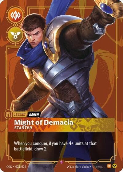 Garen, Might of Demacia (Metal) (Best Of) card
