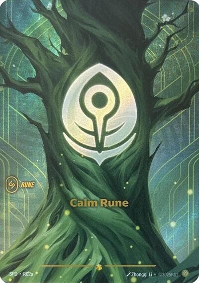 Calm Rune card